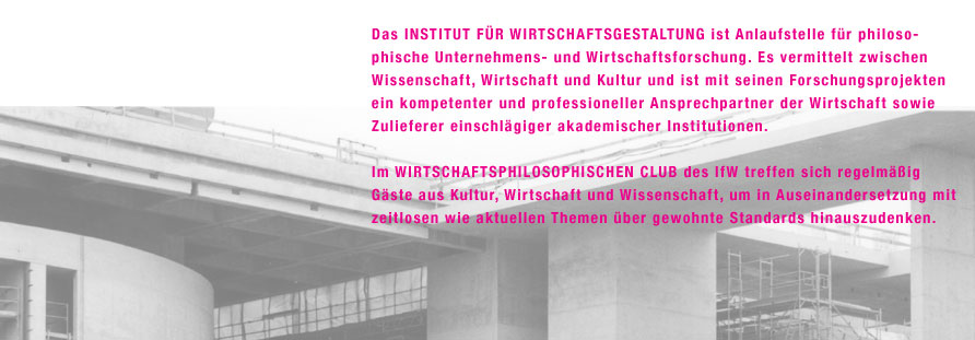 Institut f&uuml;r Wirtschaftsgestaltung